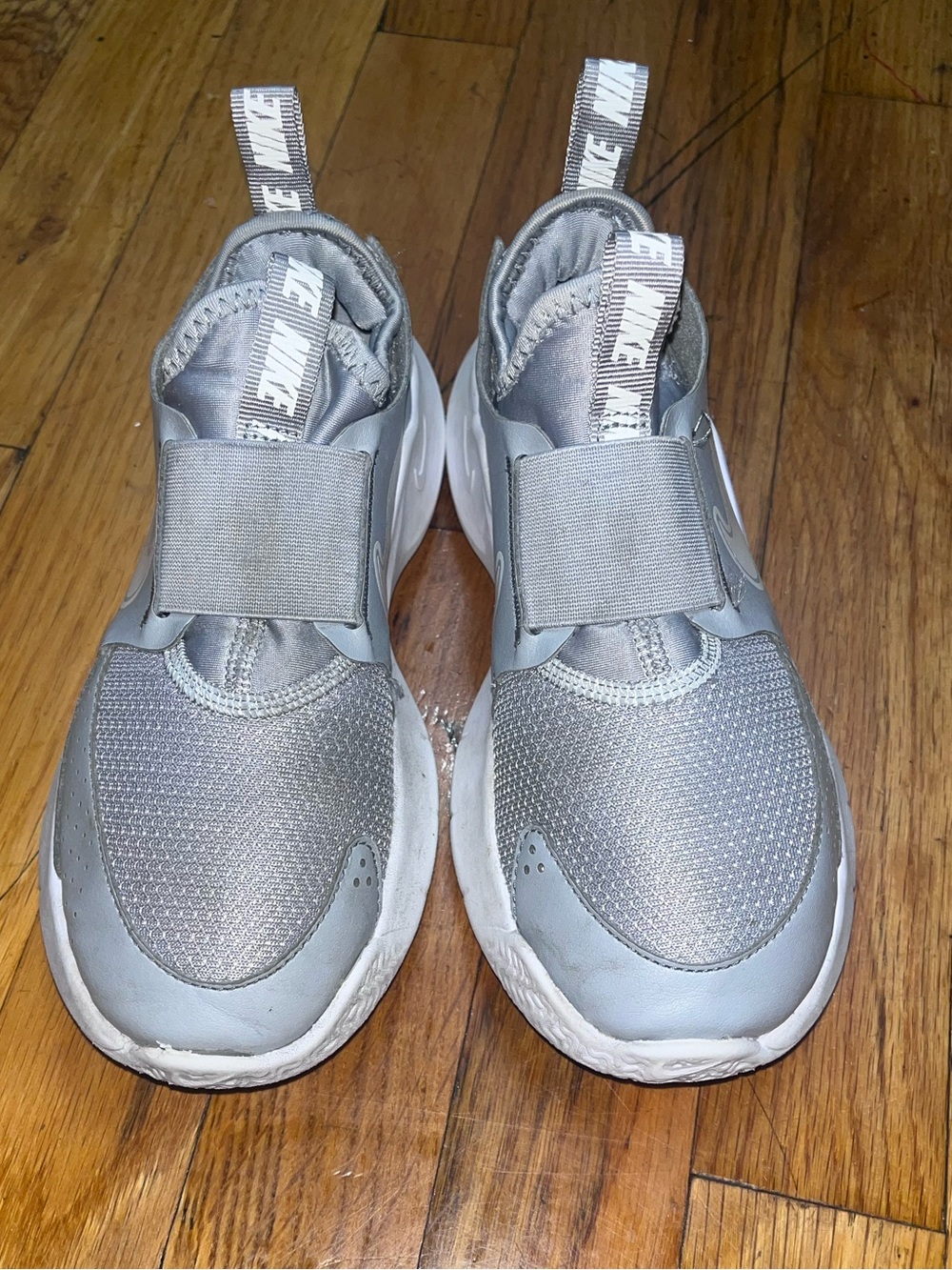 Nike Flex Runner, Wolf-Gray Slip-On Athletic Sneakers